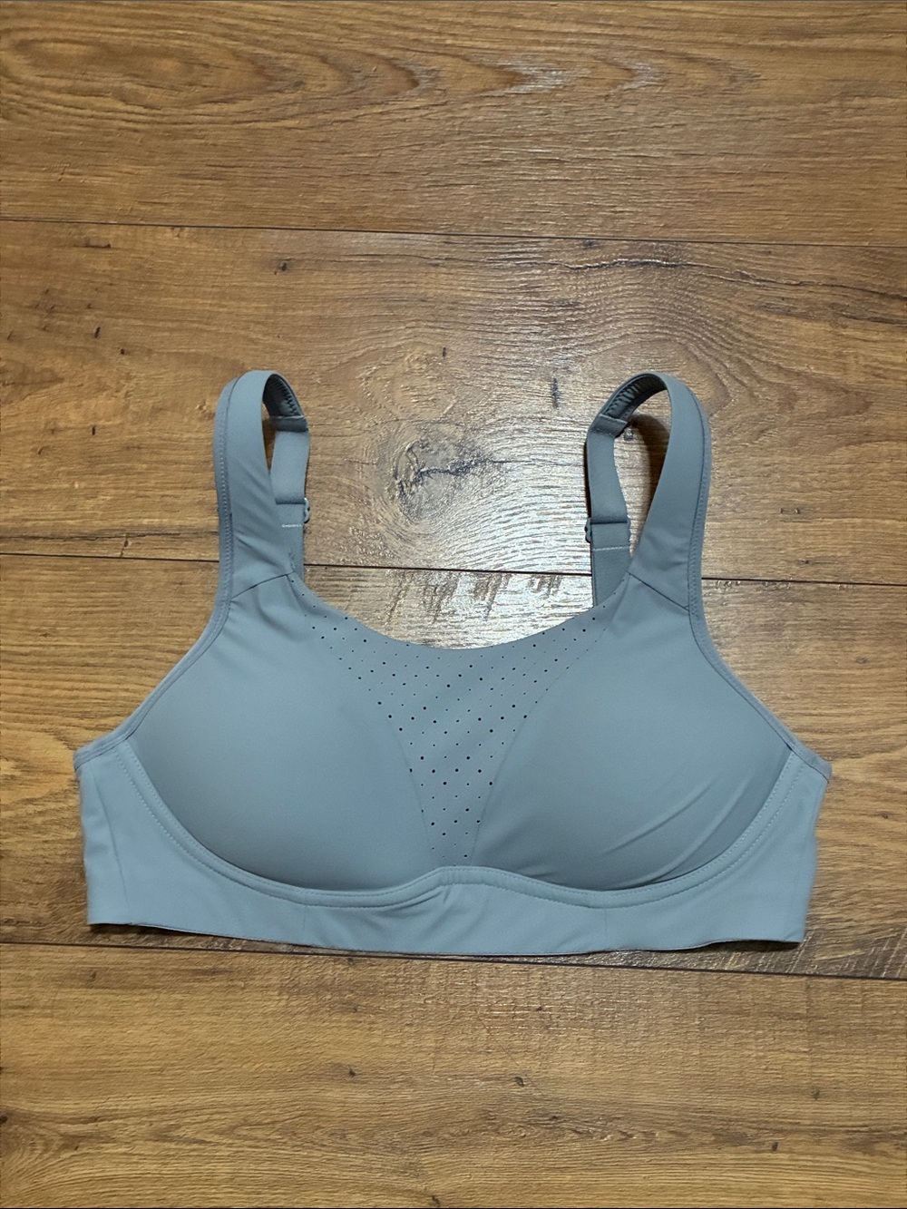 lululemon Run Times Bra in a light gray size 34